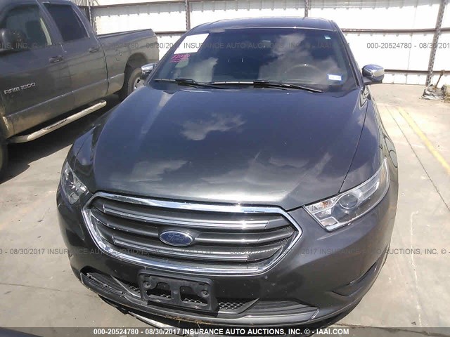 1FAHP2F80GG134327 - 2016 FORD TAURUS LIMITED GRAY photo 6