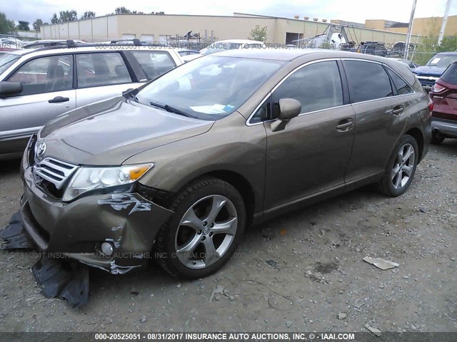 4T3ZK11A19U009295 - 2009 TOYOTA VENZA GOLD photo 2