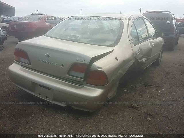 JN1CA21D5VT815942 - 1997 NISSAN MAXIMA GLE/GXE/SE GOLD photo 4