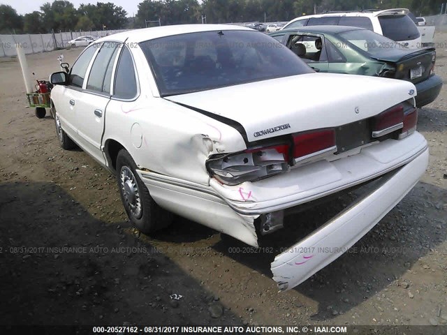 2FALP71W8VX224331 - 1997 FORD CROWN VICTORIA POLICE INTERCEPTOR WHITE photo 3