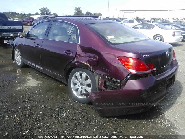 4T1BK36B96U154040 - 2006 TOYOTA AVALON XL/XLS/TOURING/LIMITED PURPLE photo 3