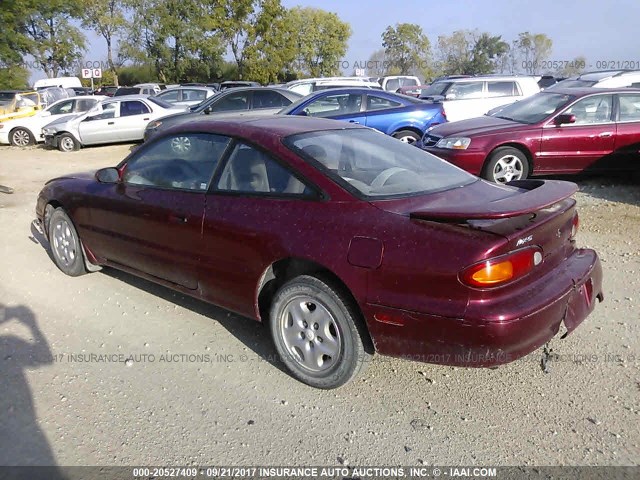 1YVGE31A8P5224018 - 1993 MAZDA MX-6 MAROON photo 3