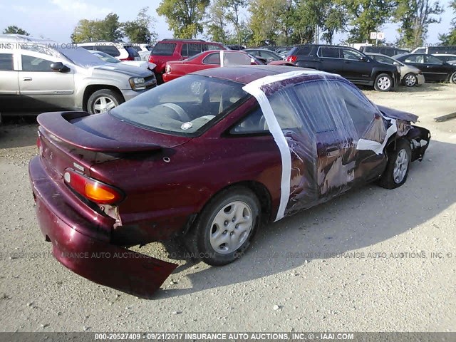 1YVGE31A8P5224018 - 1993 MAZDA MX-6 MAROON photo 4