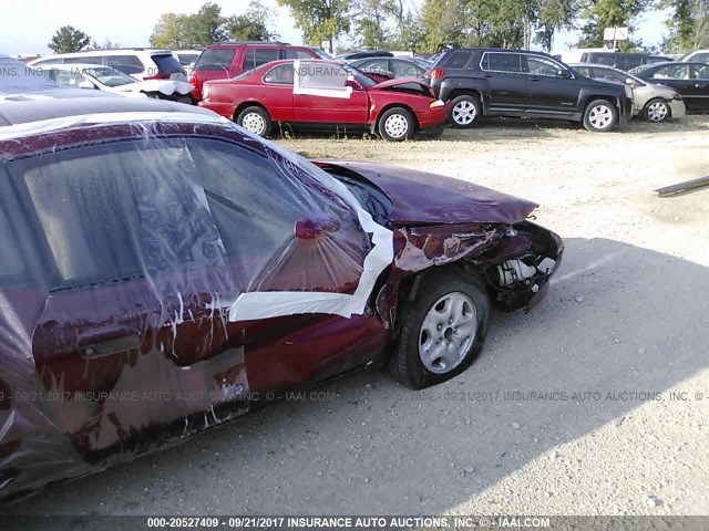 1YVGE31A8P5224018 - 1993 MAZDA MX-6 MAROON photo 6