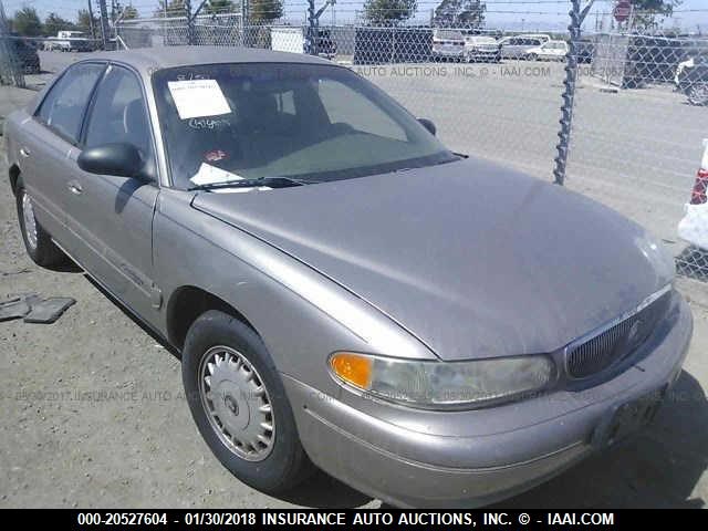 2G4WS52M1X1624384 - 1999 BUICK CENTURY CUSTOM BROWN photo 1