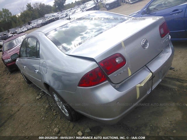 1G4HP57228U185493 - 2008 BUICK LUCERNE CX SILVER photo 3