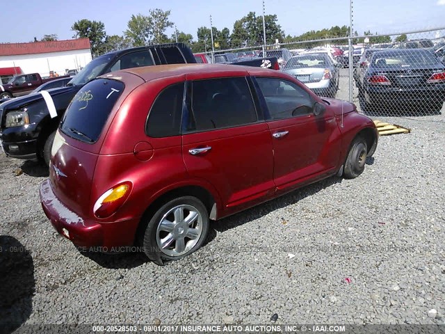 3C4FY58B33T509142 - 2003 CHRYSLER PT CRUISER TOURING RED photo 4