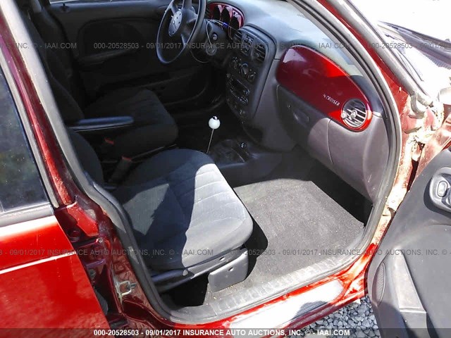 3C4FY58B33T509142 - 2003 CHRYSLER PT CRUISER TOURING RED photo 5