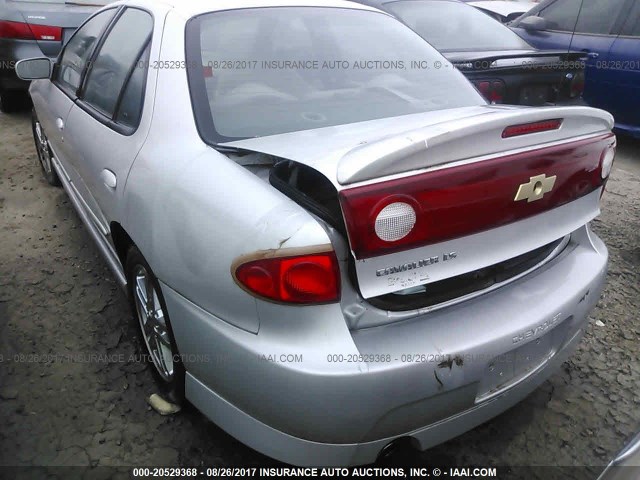 1G1JH52F547121480 - 2004 CHEVROLET CAVALIER LS SPORT SILVER photo 3