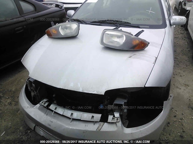 1G1JH52F547121480 - 2004 CHEVROLET CAVALIER LS SPORT SILVER photo 6