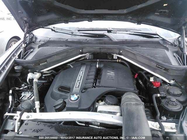 5UXZV4C54CL746816 - 2012 BMW X5 XDRIVE35I Niebieski zdjęcie 10