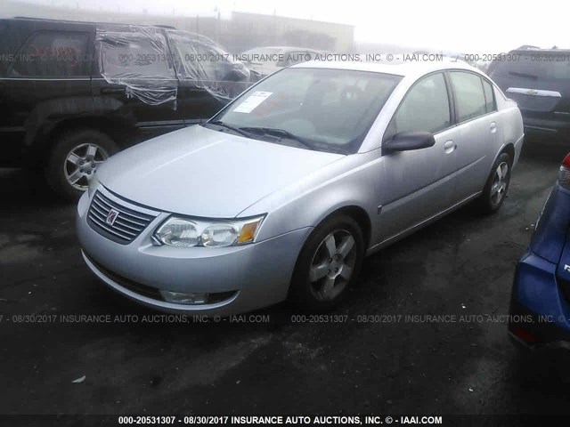 1G8AL55B16Z126420 - 2006 SATURN ION LEVEL 3 SILVER photo 2