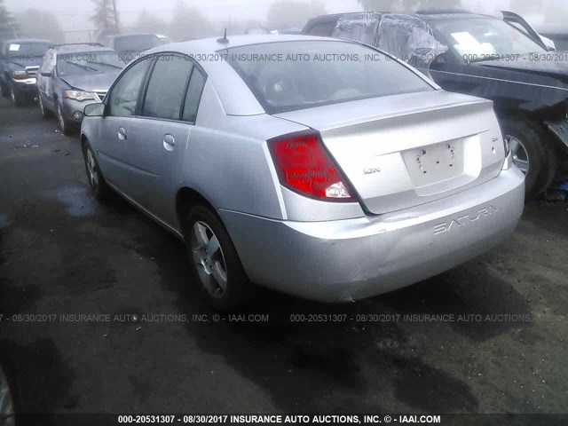 1G8AL55B16Z126420 - 2006 SATURN ION LEVEL 3 SILVER photo 3