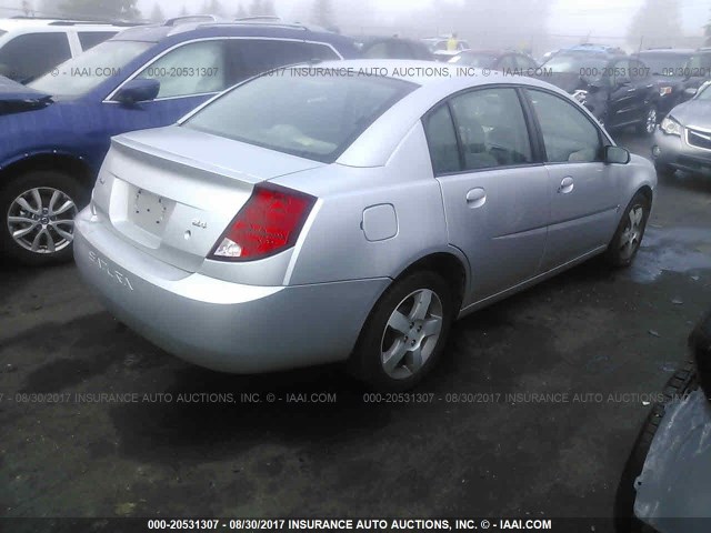 1G8AL55B16Z126420 - 2006 SATURN ION LEVEL 3 SILVER photo 4