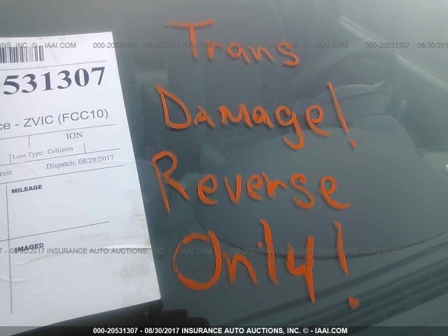 1G8AL55B16Z126420 - 2006 SATURN ION LEVEL 3 SILVER photo 6