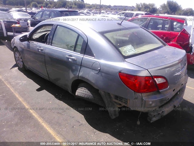 1C3CC4FB9AN126175 - 2010 CHRYSLER SEBRING TOURING GRAY photo 3