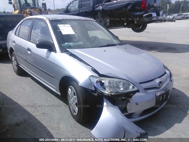 2HGES16314H552858 - 2004 HONDA CIVIC DX VP 银色 照片 1
