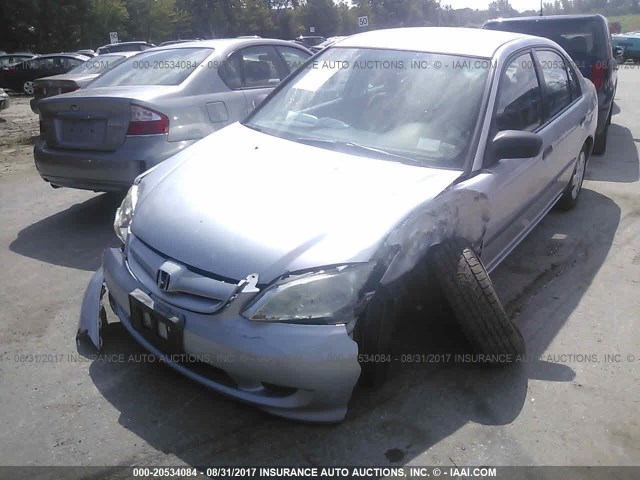 2HGES16314H552858 - 2004 HONDA CIVIC DX VP 银色 照片 2