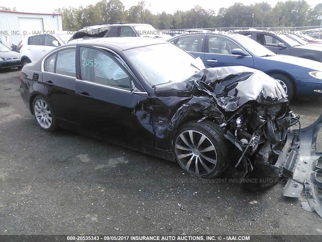 WBAVD53598AV14964 - 2008 BMW 335 XI BLACK photo 1