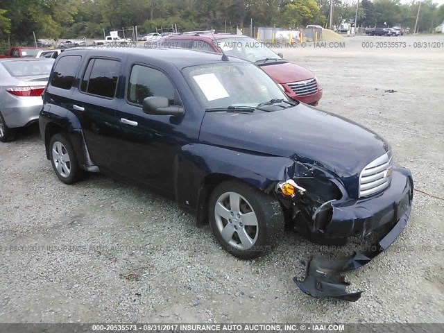 3GNDA13D67S611552 - 2007 CHEVROLET HHR LS BLUE photo 1