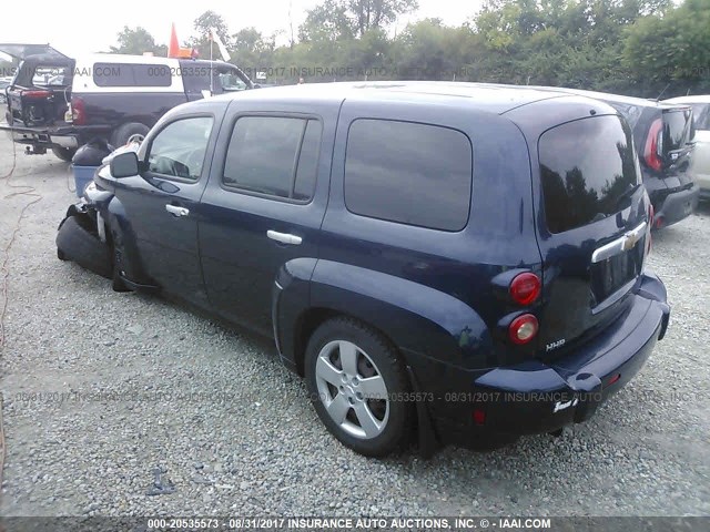 3GNDA13D67S611552 - 2007 CHEVROLET HHR LS BLUE photo 3