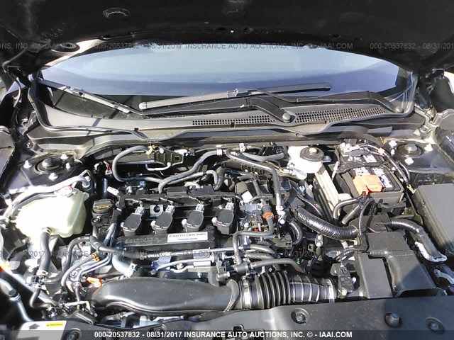 19XFC1F78HE005025 - 2017 HONDA CIVIC EXL BLACK photo 10