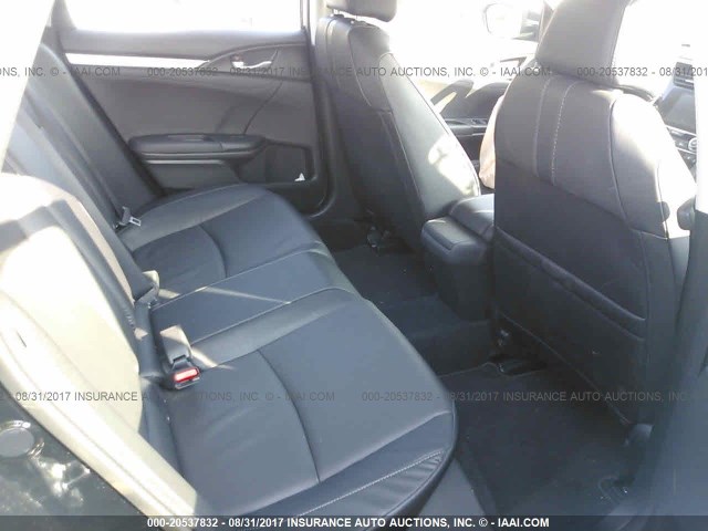 19XFC1F78HE005025 - 2017 HONDA CIVIC EXL BLACK photo 8