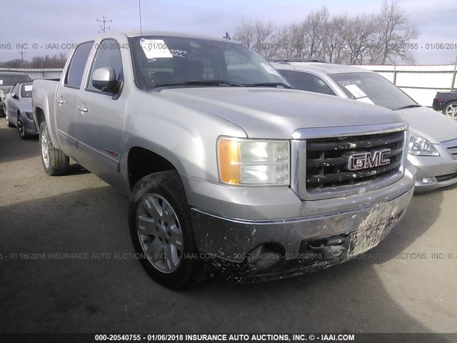 2GTEK13Y281158783 - 2008 GMC SIERRA K1500 GRAY photo 1