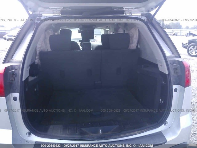 2CTALDEW4A6343794 - 2010 GMC TERRAIN SLE SILVER photo 8