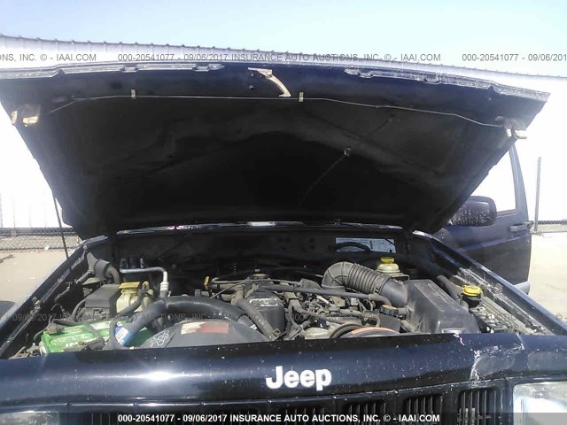 1J4FT68S2XL660196 - 1999 JEEP CHEROKEE SPORT/CLASSIC Czarny zdjęcie 10