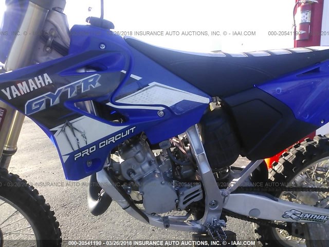 JYACE16C5DA021895 - 2013 YAMAHA YZ125  BLUE photo 9