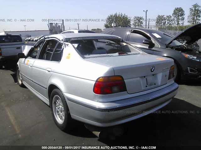 WBADM6342YGU26232 - 2000 BMW 528 I AUTOMATIC SILVER photo 3