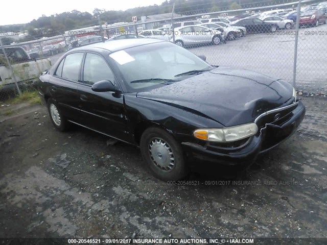 2G4WS52J431172303 - 2003 BUICK CENTURY CUSTOM BLACK photo 1