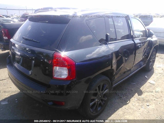 1C4NJCEB8CD684498 - 2012 JEEP COMPASS LATITUDE შავი ფოტო 4