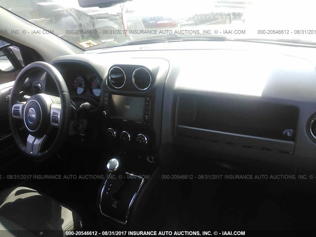 1C4NJCEB8CD684498 - 2012 JEEP COMPASS LATITUDE შავი ფოტო 5