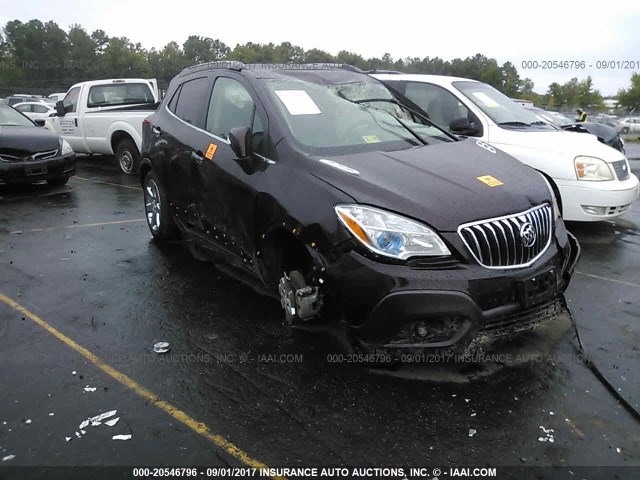 KL4CJBSB2GB708408 - 2016 BUICK ENCORE CONVENIENCE 栗色 照片 1