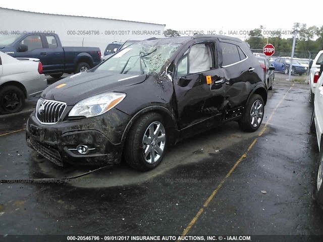 KL4CJBSB2GB708408 - 2016 BUICK ENCORE CONVENIENCE 栗色 照片 2