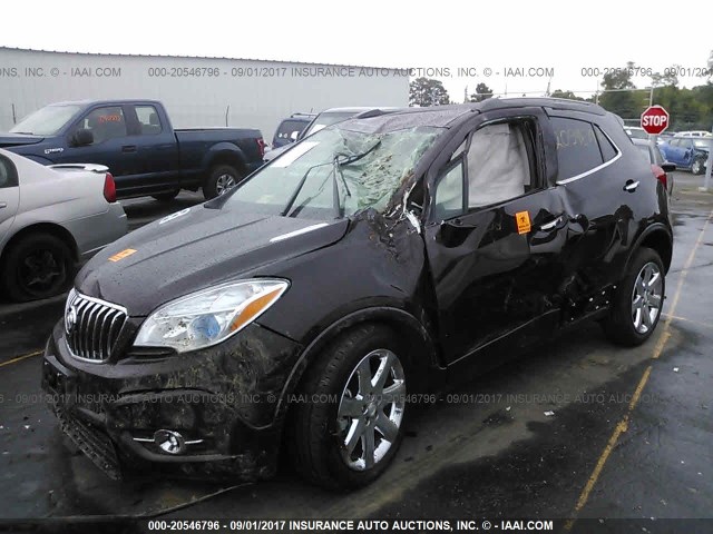 KL4CJBSB2GB708408 - 2016 BUICK ENCORE CONVENIENCE 栗色 照片 6