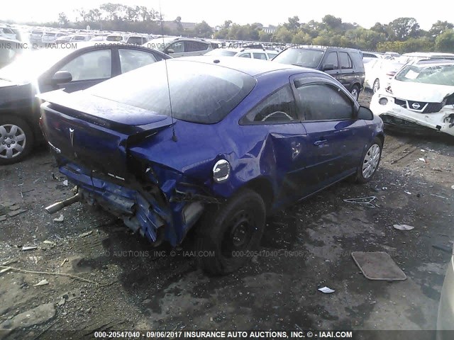 1G2ZH558264108654 - 2006 PONTIAC G6 GT BLUE photo 4