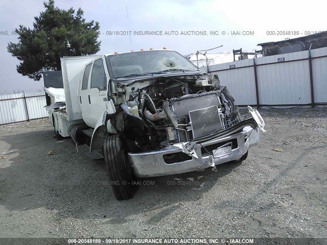 3FRNW6FK6FV525437 - 2015 FORD F650 SUPER DUTY WHITE photo 1