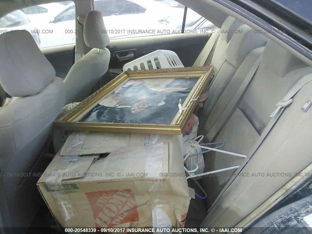 4T4BF1FK3CR174486 - 2012 TOYOTA CAMRY SE/LE/XLE BLACK photo 8