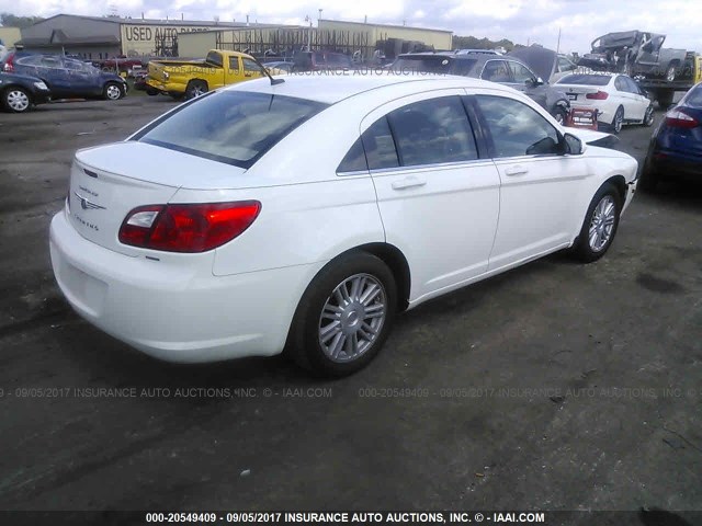 1C3LC56B39N507750 - 2009 CHRYSLER SEBRING TOURING/LIMITED WHITE photo 4