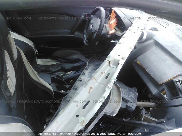 KMHHM65D25U164626 - 2005 HYUNDAI TIBURON SILVER photo 5