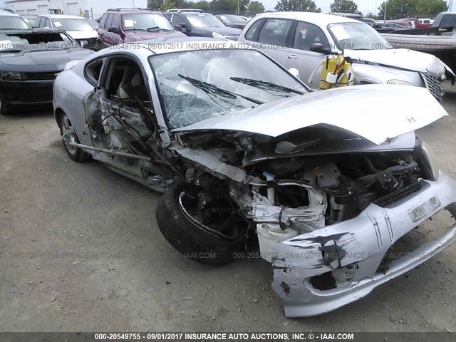 KMHHM65D25U164626 - 2005 HYUNDAI TIBURON SILVER photo 6