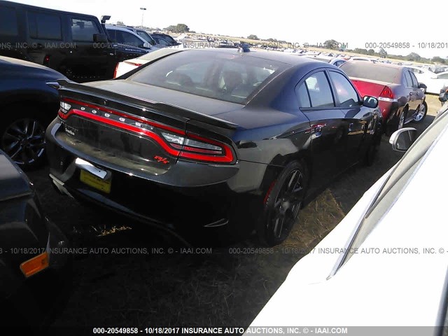 2C3CDXGJ5HH510851 - 2017 DODGE CHARGER R/T 392 BLACK photo 4