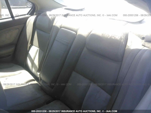 1G2HZ54Y05U175780 - 2005 PONTIAC BONNEVILLE GXP WHITE photo 8