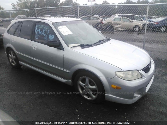 JM1BJ245821463816 - 2002 MAZDA PROTEGE PR5 银色 照片 1