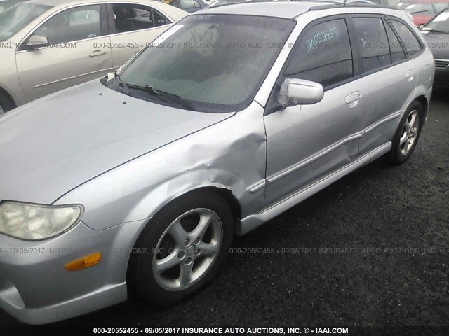 JM1BJ245821463816 - 2002 MAZDA PROTEGE PR5 银色 照片 6