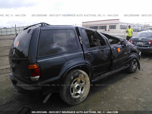 1FMDU65P4YUB64754 - 2000 FORD EXPLORER LIMITED 蓝色 照片 4