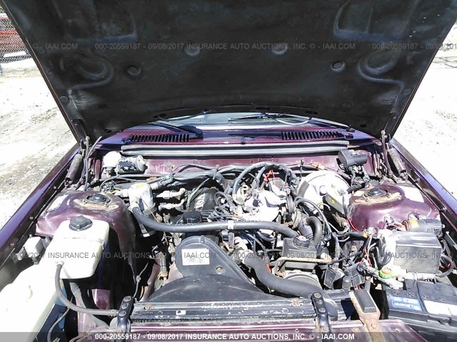 YV1AS880XP1489992 - 1993 VOLVO 240 MAROON photo 10